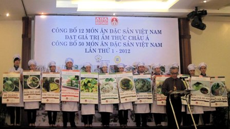 12 đặc sản Việt Nam chính thức được xác lập kỷ lục châu Á